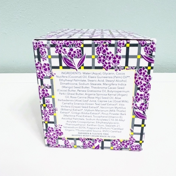 Beekman 1802 Lilac dream goat milk whipped body cream 8.0 oz - Picture 4 of 8